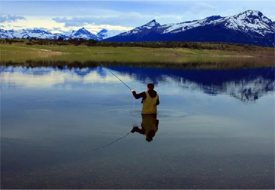 Pesca con mosca en la Patagonia